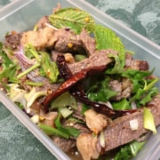grilled beef salad